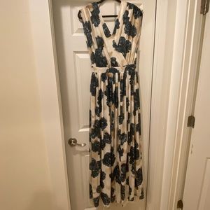 Anthropologie Floral Gown - NWT